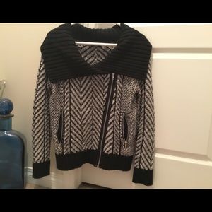 Zip-up cozy sweater